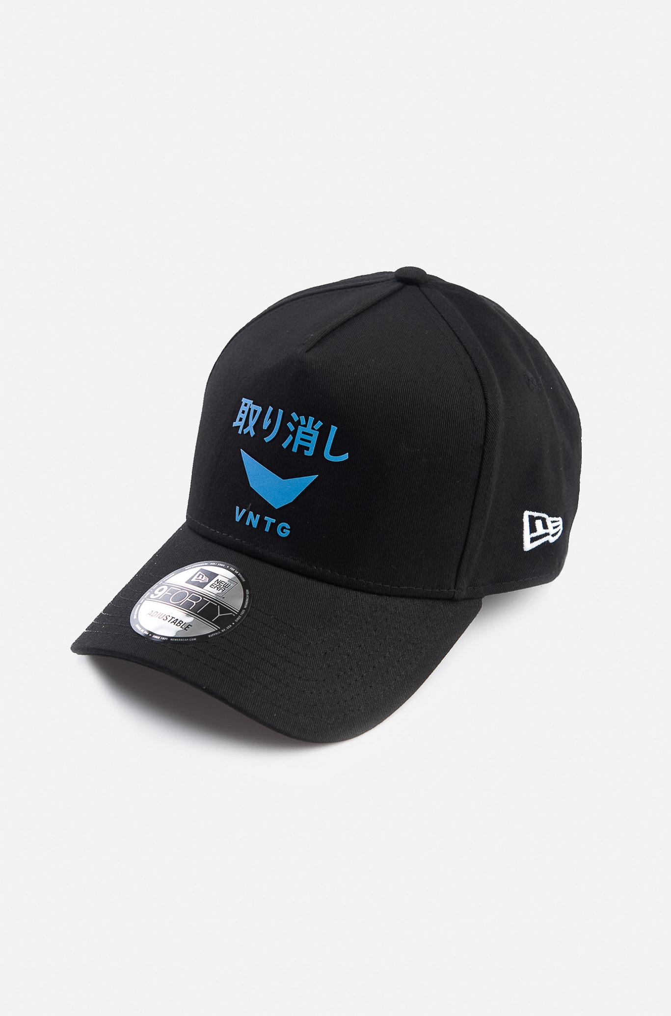 Boné 9Forty New Era X Vntg Preto E Azul - Vintage Culture